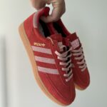 Кеди Spezial Bright Red замшеві для стильного повсякденного образу