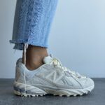 Baskets 610 v1-daim et textile pour un confort quotidien