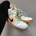 Sneakers NIKE SB DUNK High Pro Colored pelle scamosciata premium
