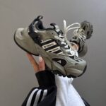 ADIDAS XLG Runner Grey / Black Sneakers-Textil & Leder