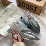 Кросівки Yeezy 700 V1 Inertia — замшево-сітчасті чоловічі стильні