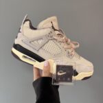 Gaisa JORDAN RETRO 4 x a MA MANIÈRE "FOSSIL STONE"