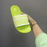 Капці GIVENCHY Lime з якісної резини для комфортного носіння