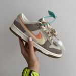 Κеди NIKE SB DUNK ' 85 DOUBLE SWOOSH Brown / Orange Premium