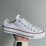 Кеди Converse White з текстилю — класика і комфорт для щоденного носіння