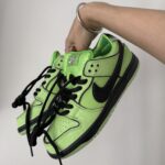 Kedai Nike SB Dunk Powerpuff Girls "Buttercup" oda / tekstilė
