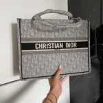 Сумка Dior Book Mini — стильна текстильна жіноча міні-сумка