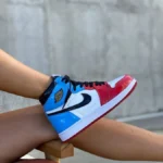 Кеди Air Jordan 1 шкіряні стильні розпродаж
