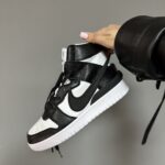 Nike SB DUNK HIGH X AMBUSH mustad / valged tossud-Stiil ja mugavus