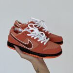 Nike Dunk Low Orange Lobster sneakers — men's leather stylish