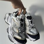 Scarpe Cargo Sneaker in pelle e camoscio bianco / grigio