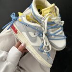 Кеди Nike SB Dunk x Off-White LOT 05:50 – преміум шкіра та текстиль