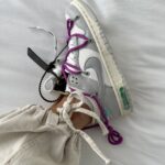 Kedai NIKE SB DUNK x Off White LOT 30: 50-aukščiausios kokybės oda ir tekstilė