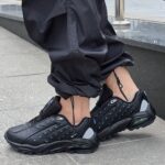 Nike Hot step Air Terra Drake NOCTA black sneakers — leather men's running shoes